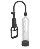 Classix Large Penis Enlargement Pump Clear with transparent cylinder and trigger handle for effective suction.