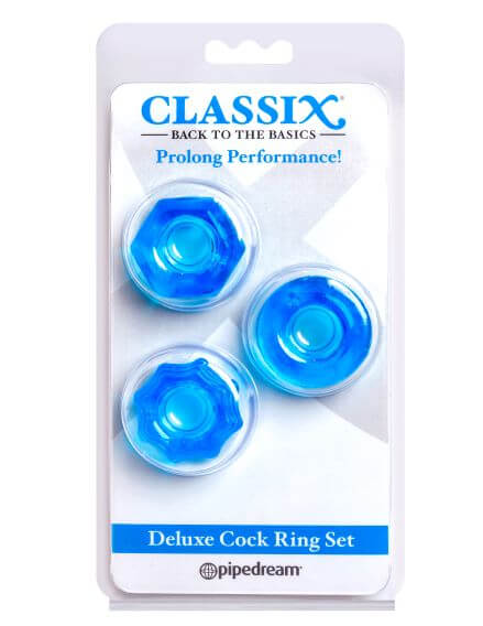 CLASSIX DELUXE COCK RING SET SET-0
