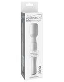 Mini Wanachi White Massager in packaging - Cordless, whisper-quiet mini vibrator for muscle relaxation and tension relief