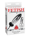Fetish Fantasy Series Shock Therapy Pleasure Probe packaging showing electro-stimulation device for beginners.