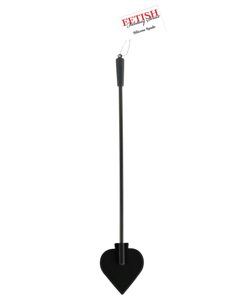 Fetish Fantasy Silicone Spade Riding Crop – Perfect for Kinky Dominance Play