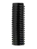 Fantasy X-Tensions Magic Pleasure Sleeve Black showcasing its textured design for enhanced pleasure.