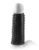 Fantasy X-Tensions Magic Pleasure Sleeve Black designed for enhanced girth and texture.