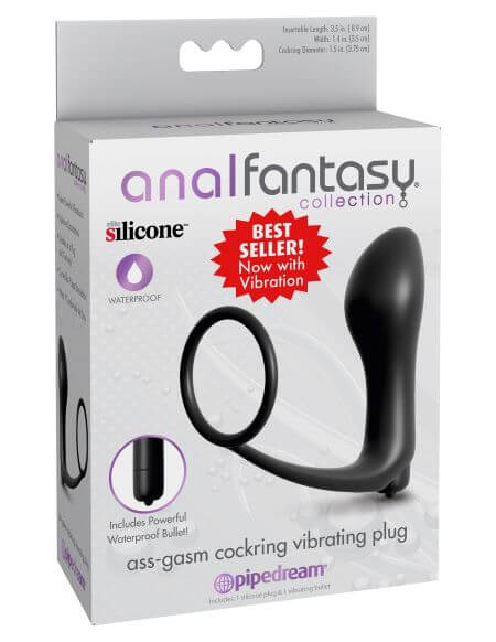 ANAL FANTASY ASS-GASM COCKRING PLUG-3