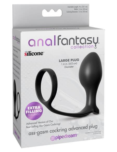 ANAL FANTASY ASS GASM COCK RING ADVANCED PLUG-2