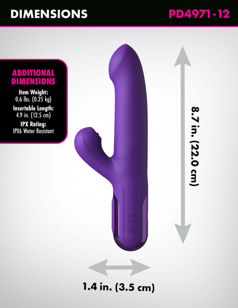 FANTASY FOR HER SUPER SONIX THRUSTER - PURPLE-2