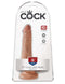 KING COCK 6 IN COCK W/BALLS TAN-4