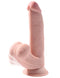 KING COCK PLUS 8 IN TRIPLE DENSITY COCK W/ SWINGING BALLS LIGHT-1