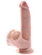 KING COCK PLUS 8 IN TRIPLE DENSITY COCK W/ SWINGING BALLS LIGHT-3