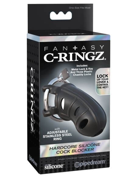FANTASY C-RINGZ HARDCORE COCK BLOCKER-2