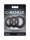 FANTASY C RINGZ SILICONE DESIGNER STAMINA SET BLACK-1