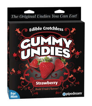 EDIBLE MALE GUMMY UNDIES STRAWBERRY-0