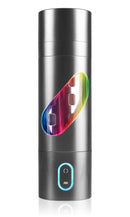 PDX Rechargeable Roto-Bator Mouth Masturbator with colorful design and modern controls for hands-free stimulation.
