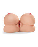 Pipedream Extreme Toyz Dirty Talk Titty Fuck Her Masturbator, a realistic stroker with integrated voice and vibration features.