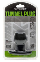 TUNNEL PLUG MEDIUM BLACK-1