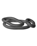 The Xplay Mix 3 Pack Silicone Wrap Ring Ultra Stretch, showing a flexible silicone ring design in black.