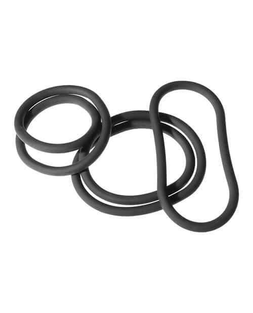 XPLAY 3 PK SILICONE SLIM WRAP RING (9 12 15)-2