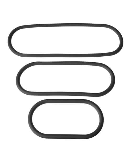 XPLAY 3 PK SILICONE SLIM WRAP RING (9 12 15)-3