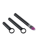 Perfect Fit LOL Tingle Trio 3 Piece Vibrator Set with Case showcasing three unique vibrators in sleek design.