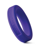 Perfect Fit Hefty Ring 1.75 Inch Silicone Purple, snug silicone cock ring in bold purple finish.