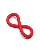 Perfect Fit Hefty Wrap Ring 9 Inch Silicone Red, adjustable silicone ring for customizable intimate use.