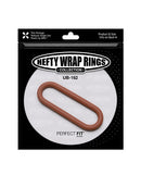 Perfect Fit Hefty Wrap Ring 12 Inch Silicone Tan packaging showing the adjustable support ring design.