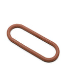 Perfect Fit Hefty Wrap Ring 12 Inch Silicone Tan, adjustable silicone support ring in tan color.