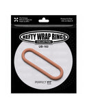 Perfect Fit Hefty Wrap Ring 12 Inch Silicone Ivory packaging featuring adjustable wrap design for customizable fit.