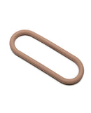 Perfect Fit Hefty Wrap Ring 12 Inch Silicone White in soft beige color, designed for adjustable fit and comfort.