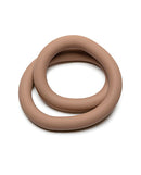 Perfect Fit Hefty Wrap Ring 12 Inch Silicone White in a flexible design made from body-safe silicone.