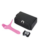 Perfect Fit Zoro 5.5 Inch Strap On with Case Pink, featuring a body-contoured design and storage case.