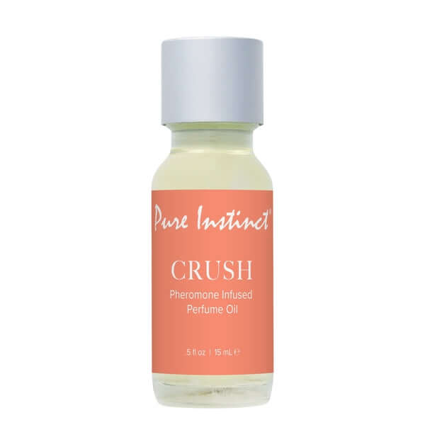 Pure Instinct Crush Eau de Parfum Pheromone Infused Perfume Oil 0.5 fl oz / 15 ml bottle.