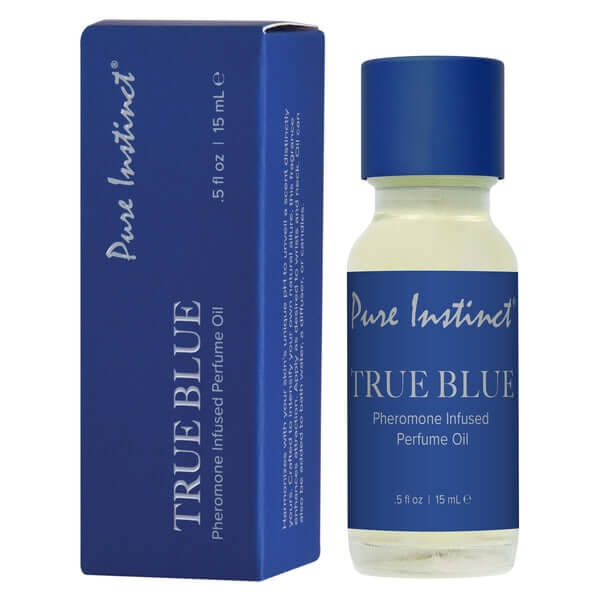 PURE INSTINCT PHEROMONE INFUSED PARFUM TRUE BLUE .5OZ/ 15ML-2