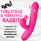 Thrusting & Vibrating Rabbit Vibe – Dual Stimulation with Powerful Thrusts and Clit Vibration