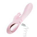 Play With Me Fairy Flutter - Pink 360° Rotating Rabbit Massager with dual vibration modes for G-spot and clitoral stimulation.