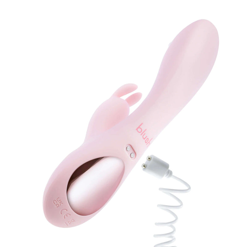 Play With Me Fairy Flutter - Pink 360° Rotating Rabbit Massager with dual vibration modes for G-spot and clitoral stimulation.