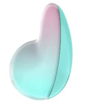 Satisfyer Pixie Dust Air Pulse Vibrator Violet Pink with gradient design for touch-free clitoral stimulation.