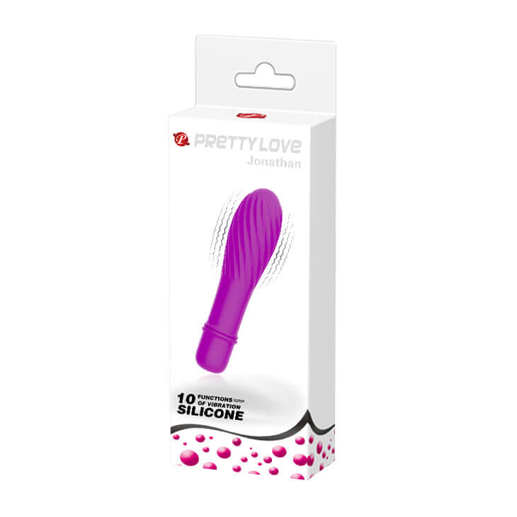PRETTY LOVE SOLOMON 10 FUNCTION VIBRATOR PURPLE-0
