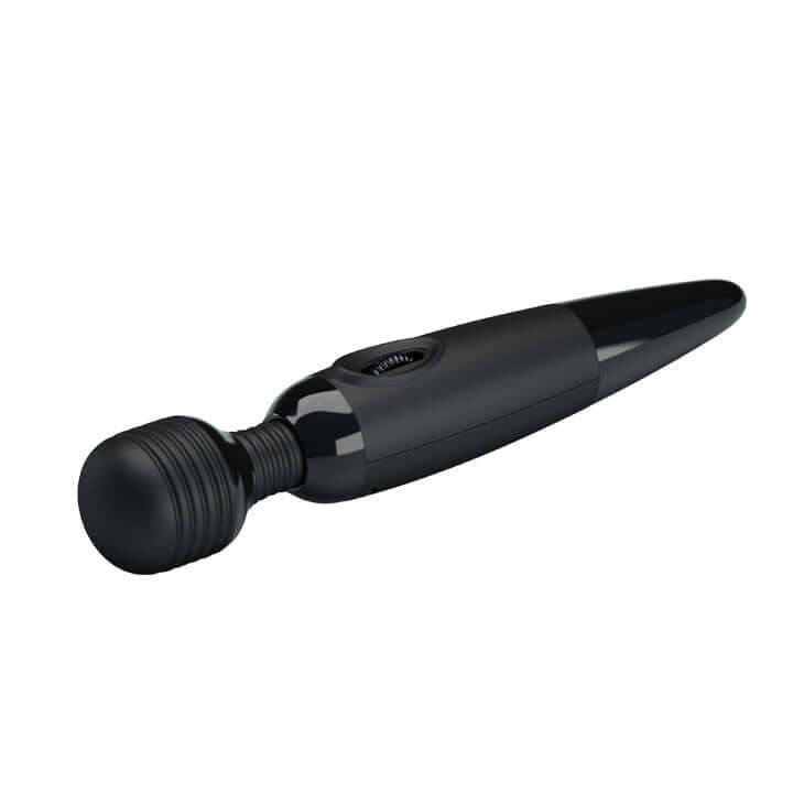 PRETTY LOVE POWER WAND-BLACK SILICONE VIBRATOR-3