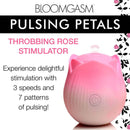PULSING PETALS THROBBING ROSE STIMULATOR - PINK-1