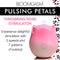 PULSING PETALS THROBBING ROSE STIMULATOR - PINK-1