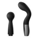 Peak Performa Interchangeable Elix G-Spot Wand Massager with two versatile heads for internal and external pleasure.