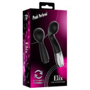 Peak Performa Interchangeable Elix G-Spot Wand Massager packaging showcasing its versatile design and features.