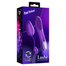 Peak Performa Lushe Egg and Textured Massager Purple packaging showcasing two-in-one design.