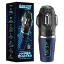 Peak Performa Hypershaker Fantasizer Masturbator Blue with glowing controls and suction features.