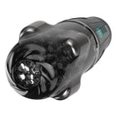 Peak Performa Hypershaker Fantasizer Masturbator Black with powerful vibrating bullets and suction features.
