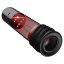 Peak Performa ISP 90 Infrared Red Light Therapy Pump Red with red LED lights and sleek design.