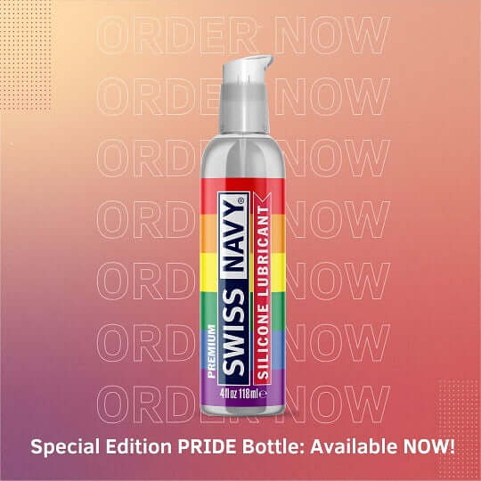 SWISS NAVY PRIDE LUBE SILICONE 4OZ-1