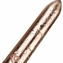 Golden Rose Rechargeable Bullet Rose Gold with droplets on a sleek surface, showcasing elegant design and premium craftsmanship.