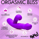 THRUSTING & SUCKING RABBIT VIBRATOR PURPLE-3